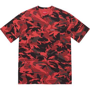 Suéteres Supreme S/S Pocket Tee Rojas | Supreme 311DN